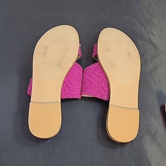 NEW CARLOS BY CARLOS SANTANA WOMEN'S HOLLY FABRIC SLIDE SANDAL - Picture 16 of 16